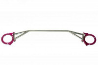 Распорка передняя верхняя Subaru Impreza GD, Forester SG5 03-08 Cusco style (розовый)