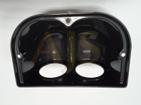 Подиум под датчик 52мм прямой двойной (черный) (черный)