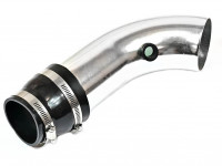 Впускной патрубок универсальный 45гр алюминий (красный)