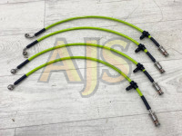 Шланги тормозные армированные GB Subaru WRX GC GF wrx 93-00 комплект