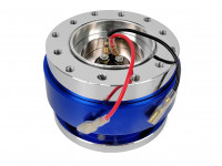 Адаптер для руля быстросъемный на шарнирной фиксацией (синий)