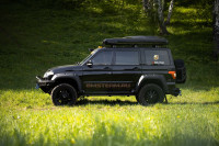 Палатка на крышу 9081B (бело-серый )