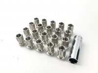 Гайки колесные Rays style M12х1.25 35мм (хром)