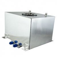 Бак топливный алюминиевый 30л, пластиковая крышка