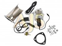 Заслонка выхлопная с электроприводом и отводом 76мм