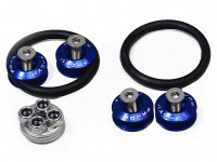 Крепежи обвесов быстросъемные Password JDM style (синий)