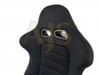 Сиденье спортивное Spoon style (черный)