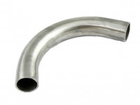 Отвод коллектора SS304 45мм, длина 400мм, стенка 3мм, 120гр