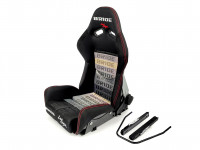 Сиденье спортивное полуковш LM Bride Gias Stradia размер - M (красный)