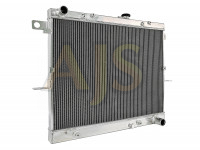 Радиатор алюминиевый Toyota Land Cruiser 100 1FZFE, 1HZ 98+ 40мм AT AJS