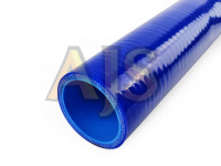 Шланг силиконовый 45мм 500мм армированный (синий)