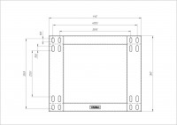 Taiko опора сиденья Nissan Stagea, Skyline, Infiniti G35, V35, M35, '01-07 (левая)