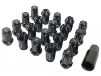 Гайки колесные Greddy M96A M12х1.25 (черный)