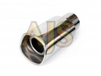 Насадка на глушитель 55х174мм (хром)