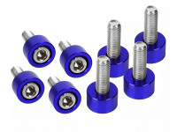 Декоративный крепеж шайба болт М8 1шт (синий)