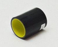 Патрубок силиконовый 0 гр 57 мм прямой усиленный длина 100 мм (черный)