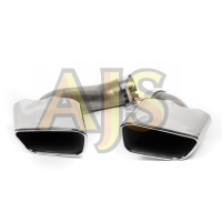 Насадки на глушитель BMW F16 X6 пара (хром)