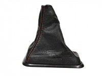 Чехол КПП Toyota Levin натур. кожа (Россия) (красная строчка)