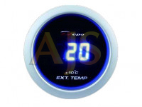 Датчик DEPO температуры выхлопных газов ЕГТ с электронным таблом 52мм