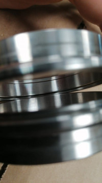 V-band хомут с фланцами 89мм с проточкой папа-мама