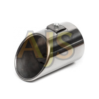 Насадка на глушитель 76х139мм (хром)