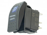 Тумблер панельный с подсветкой driving lights дальний свет
