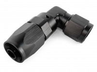 Фитинг AJS черный AN6 90 гр усиленный