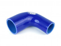 Патрубок силиконовый 90 градусов 45 - 51 мм 100х100 мм (синий)