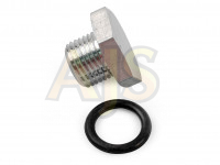 Заглушка радиатора алюминиевая 1,5хМ16 папа