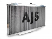 Радиатор алюминиевый Nissan Patrol Y61 TB45 50мм AT (черный)