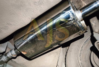 Резонатор глушителя направленный овал AJS 211х145х400х51мм (51мм)