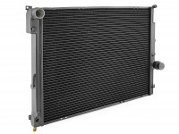 Радиатор алюминиевый BMW E46 40мм MT AJS (черный)