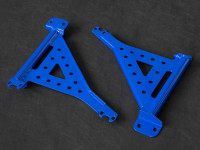 Taiko распорки в передние крылья Subaru Impreza GD GG 00-07 (сталь, синий)