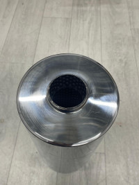 Бочка выхлопная прямоточная AJS Type R (51мм)