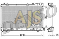 Радиатор двигателя Denso Subaru Forester SG EJ20 EJ255 02-07