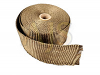 Термолента 1200 градусов базальтовая 50мм 5м