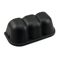 Подиум под датчик 60мм тройной (карбон) (карбон)