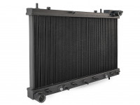 Радиатор алюминиевый Subaru Forester SG5 turbo 26мм AT AJS (черный)