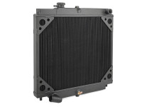 Радиатор алюминиевый Nissan Atlas H41 FD42 FD46 42мм MT AJS (черный)