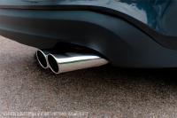 Насадка на глушитель шотган универсальная нержа 57-76х160мм (хром)