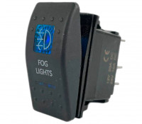 Тумблер панельный с подсветкой fog lights противотуманки