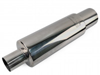 Бочка выхлопная HKS Hi-Power style малая вход 63мм выход 102мм