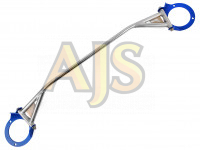 Распорка передняя верхняя Subaru Impreza GD, Forester SG5 03-08 Cusco style (синий)