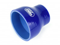 Патрубок силиконовый 0 градусов 76-89 мм (синий)