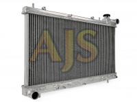 Радиатор алюминиевый Subaru Forester SF5 атмо 26мм AT AJS (серый)