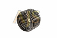 Гофра выпускная без плетения 63х76