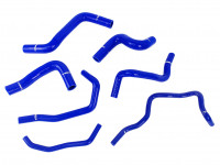 Патрубки системы охлаждения Toyota Vitz, Yaris, Belta, Vios, NCP 91, 92, 93, 131 (синий)