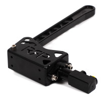 Ручной тормоз гидравлический RRP style с цилиндром короткий (красный)