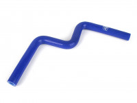 Патрубок водостойкий универсальный W-образный 14мм (синий)