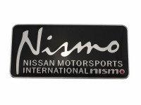 Шильд алюминиевый NISMO (Mugen черный)